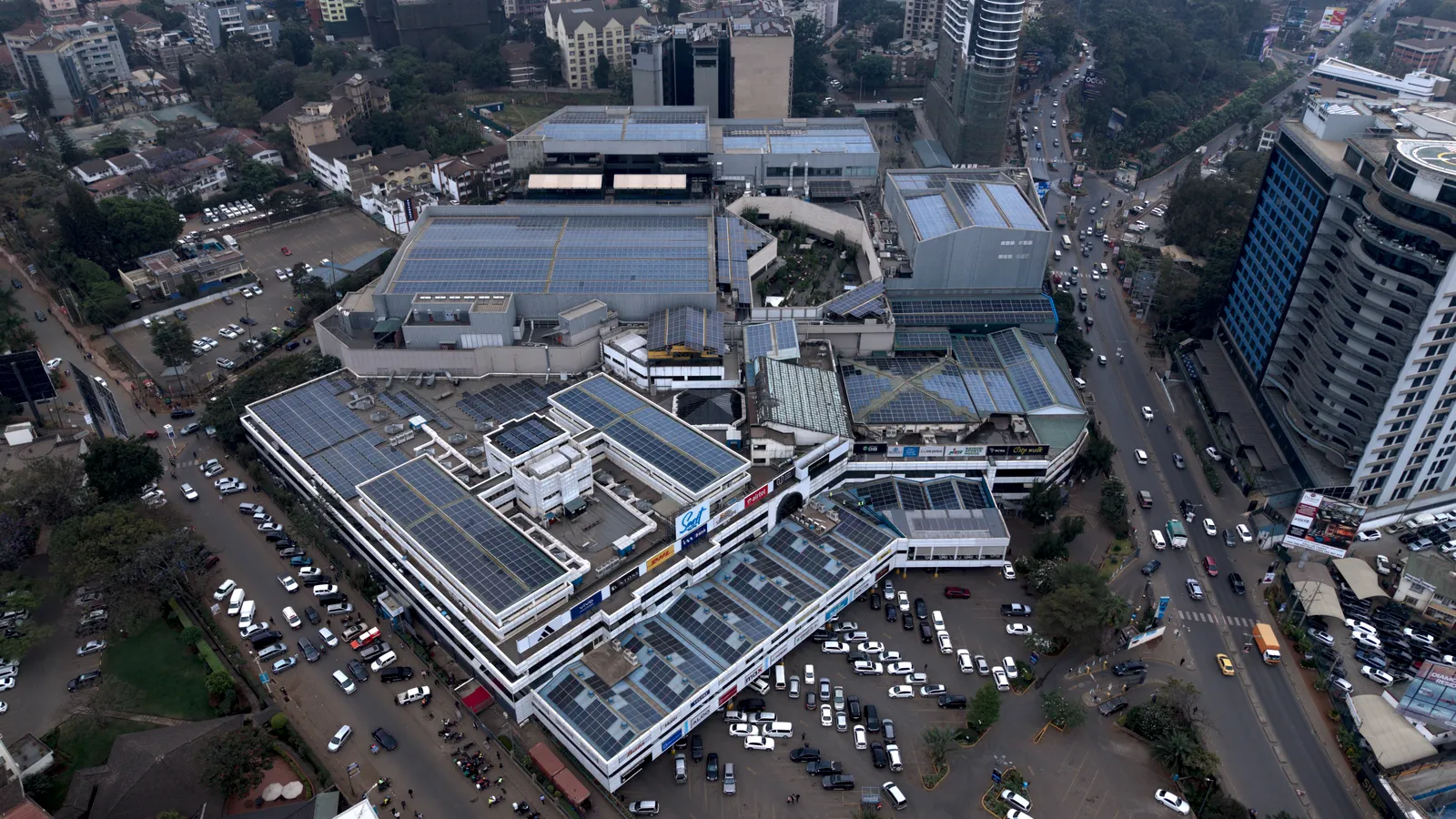 Award-Winning Rooftop Solar Installation at Sarit Centre, Nairobi