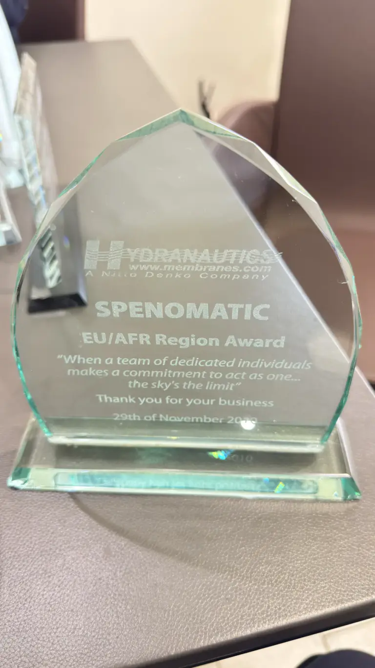 EU/AFR Region Award — Spenomatic