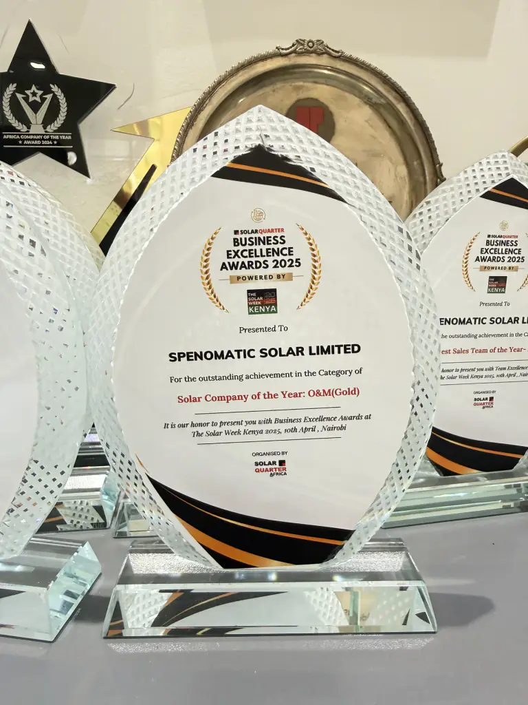 Solar Company of the Year: O&M (Gold) — Spenomatic Solar Ltd