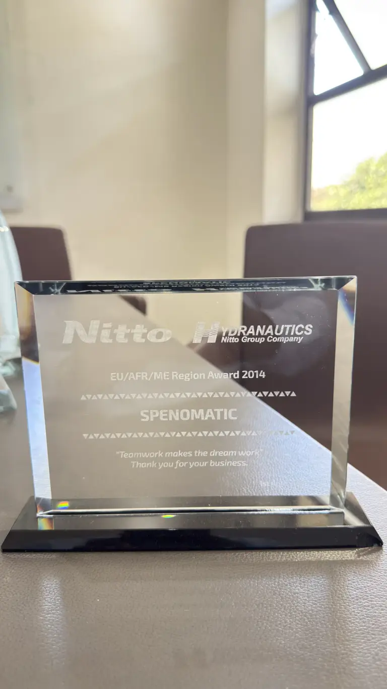 EU/AFR/ME Region Award — Spenomatic