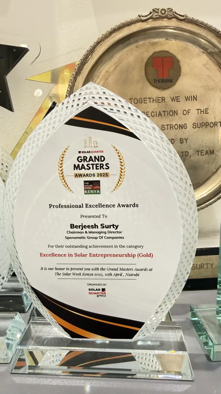 Excellence in Solar Entrepreneurship (Gold) — Berjeesh Surty