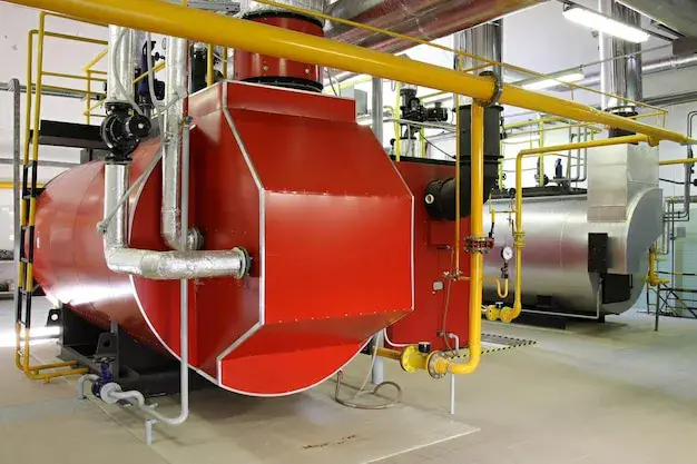 Gas steam boiler