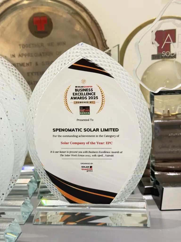 Solar Company of the Year: EPC — Spenomatic Solar Ltd