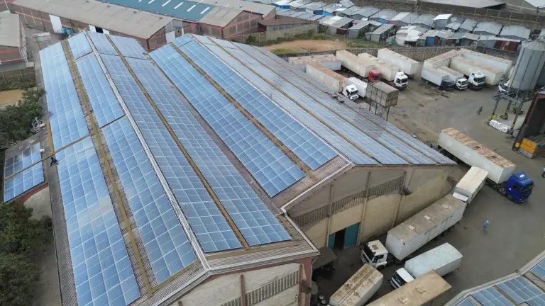 1MWp Roof-Mounted Solar Installation for Leading Food Manufacturer in Nairobi, Kenya