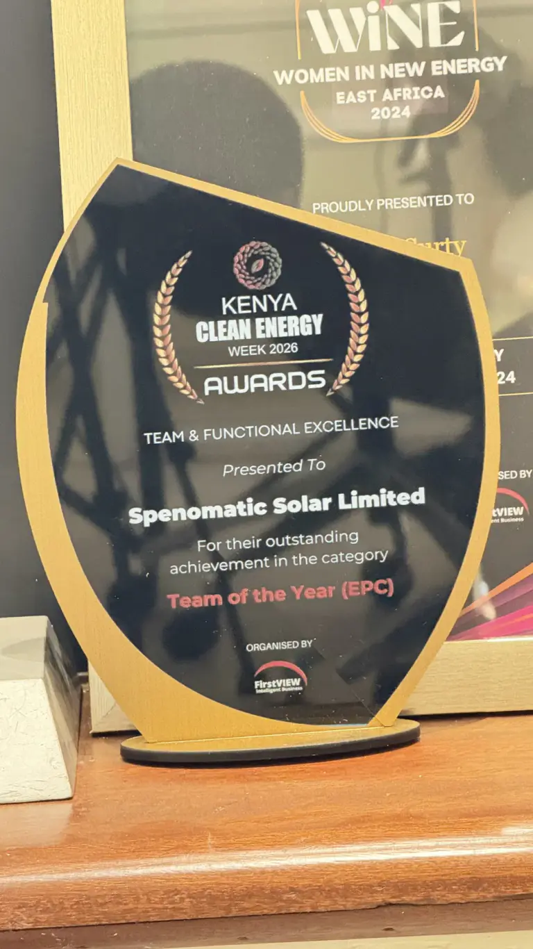 Team of the Year (EPC) — Spenomatic Solar Ltd